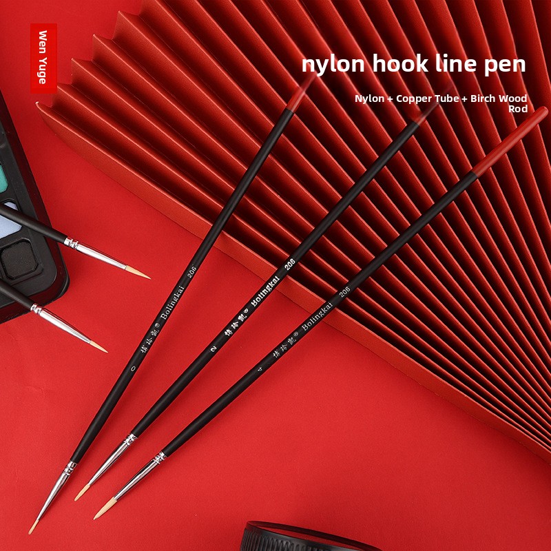 Gouache Paint Set - Nylon Liner Brush, Face Painting Brush,