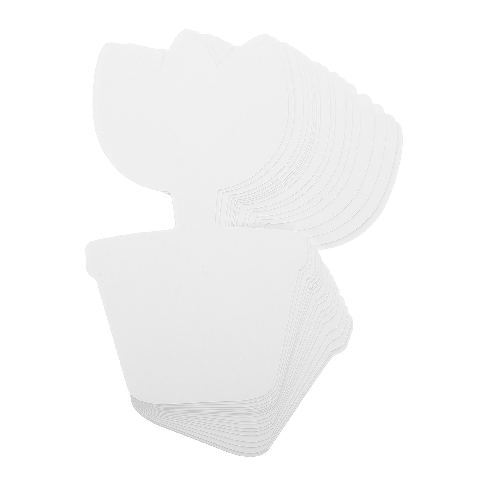 20Pcs DIY Unpainted Flower Pot - Art Craft Cardboard review and price