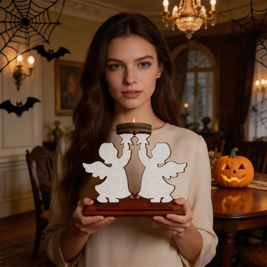 kid candle holder Halloween ho - Art Craft Kit review and price