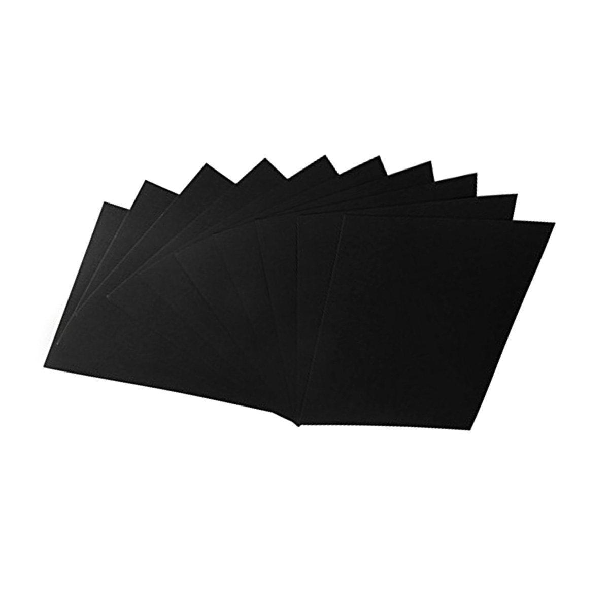 50Pcs A4 Black Card Paper 250G - Art Craft Cardboard review and price