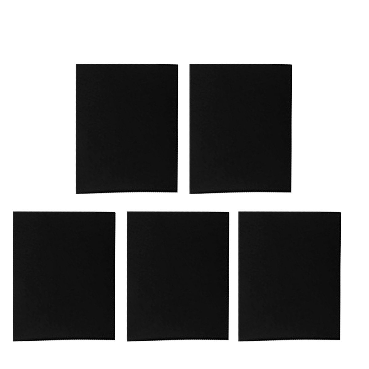 50Pcs A4 Black Card Paper 250G - Art Craft Cardboard review and price