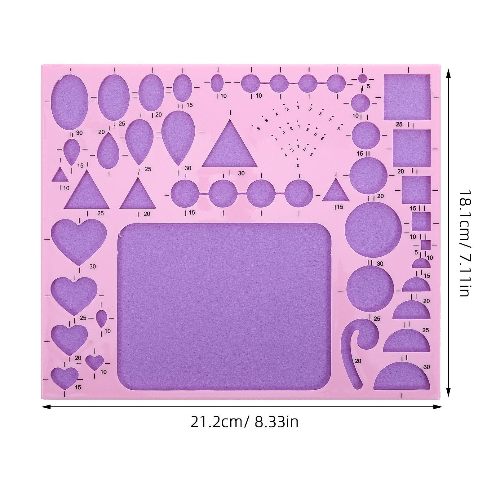 Paper Quilling Template Board  - Art Craft Cardboard review and price