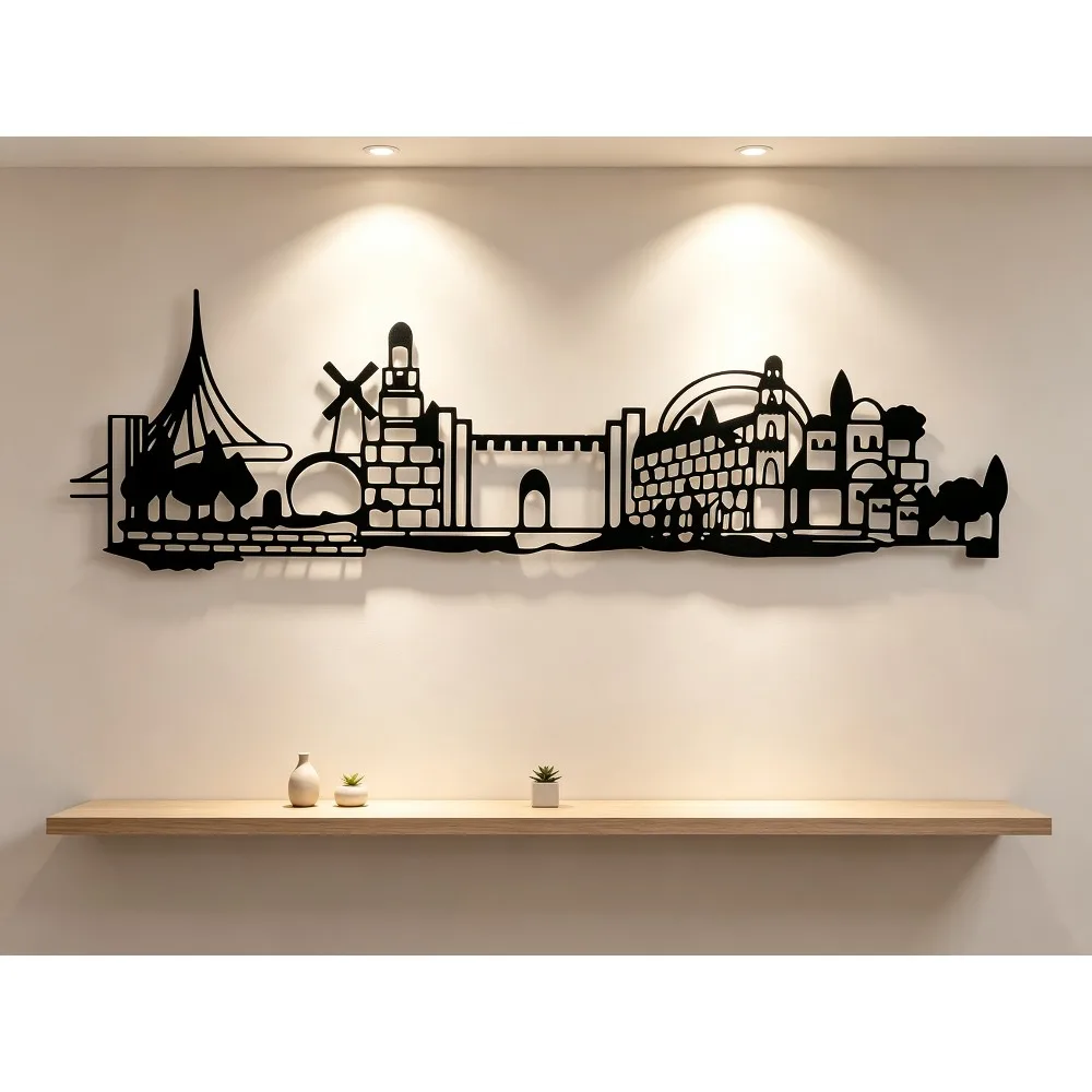 CIFBUY Iron Wall Art Jerusalem - Art & Craft Paper For Kids review and price